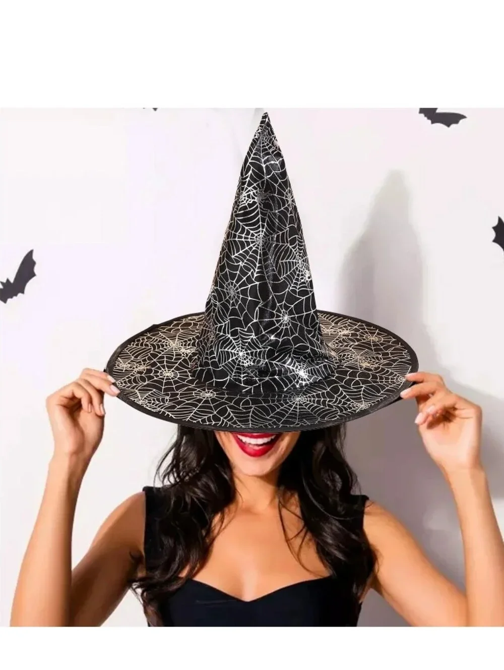 SPIDERWEB Witch Halloween Party Hat